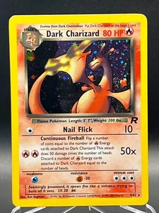Pokemon Dark Charizard Holo Team Rocket 4/82 - Picture 1 of 2
