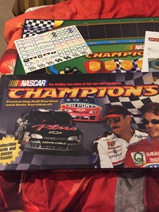Nascar Champions Board Game Milton Bradley Pre-owned Nice Condition