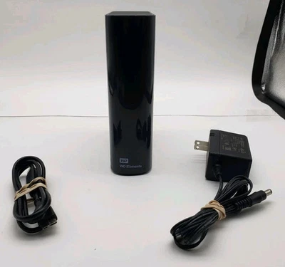 Western Digital WD Elements 3TB External Hard Drive  3.5" HDD USB 3.0 w/ Cables - image 1 of 2