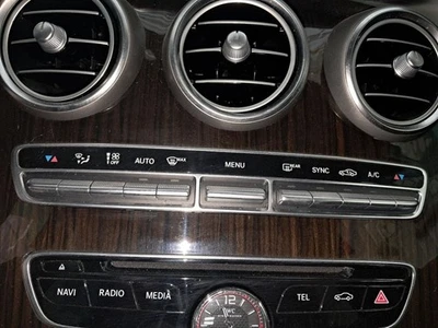 Mercedes C220 2017 unidad de control de clima de aire acondicionado OEM usado 655-72614 80000 millas Foto 1 de 4