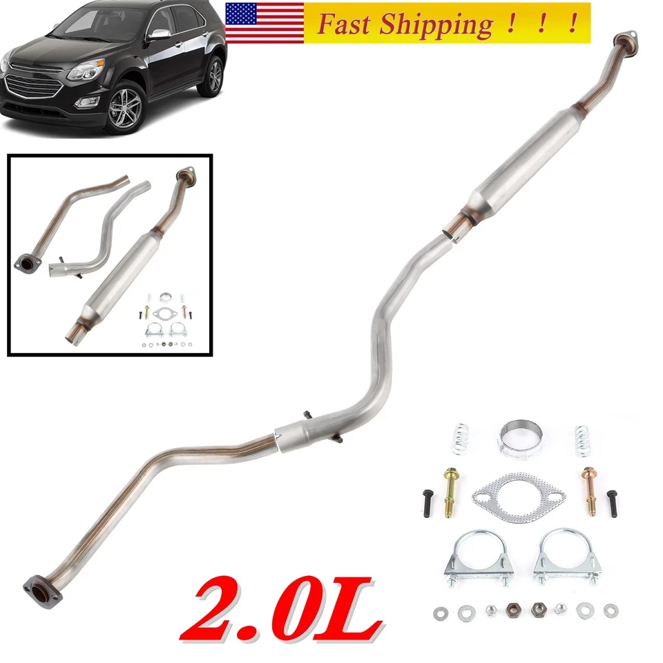 Stainless Steel Exhaust Pipe System For Subaru Impreza 2.0L SEDAN 2012-2016 2015 Foto 1 de 4