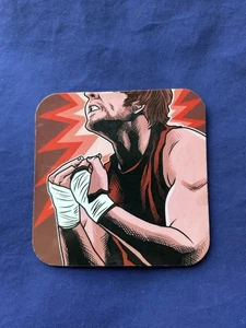 Jon Moxley „aka“ Dean Ambrose. Ringerkiste Getränkeuntersetzer. Kaum benutzt. - Bild 1 von 4