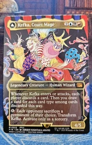 Kefka, Court Mage (Borderless) (0322) Final Fantasy Regular Miscut - Imagen 1 de 8