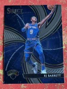 2019-20 Panini Select RJ Barrett Phenomenon #37 RC Rookie Raptors Knicks - Picture 1 of 2