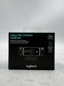 Logitech 1080p Pro Stream Kamera internetowa Poważne streamery Gracze Media społecznościowe Live - Zdjęcie 1 z 5