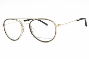NUEVAS gafas Porsche Design P8366 B doradas/grises 53 mm - Imagen 1 de 2