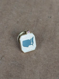 1996 Masters Augusta National Golf Club Employee Pin Nick Faldo Won - Picture 1 of 3