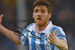 MALAGA: VITORINO ANTUNES SIGNED 6x4 ACTION PHOTO+COA - Picture 1 of 1