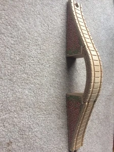 ARCHED STONE BRIDGE Red Brick & Ivy style Thomas Wooden Railway Clickity Used - Picture 1 of 4