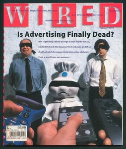 Wired Magazine 2.02 Advertising Jenny Holzer John C. Dworak Chinese Economy 1994 - Picture 1 of 12
