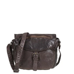 Borsa a mano design orso borsa da donna in pelle borsa a tracolla mucca lavato marrone - Foto 1 di 6