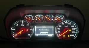 2014 CHEVROLET SILVERADO 1500 USED DASHBOARD INSTRUMENT CLUSTER FOR SALE (KM/H) - Picture 1 of 6