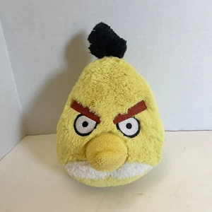 Angry Birds Plush Yellow Bird Chuck Toy Stuffed Animal 7” Commonwealth No Sound - Picture 1 of 6