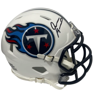 Jevon Kearse Signed Tennessee Titans TB Mini Helmet Beckett Witness BAS COA - Image 1 of 3