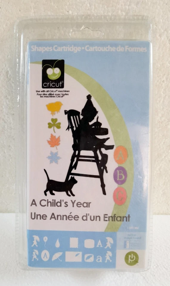 Cricut Shapes Cartridge a Child's Year Scrapbooking Card Making