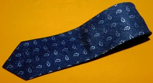 MEN'S BRUNO MARCHESI BLUE/LIGHT BLUE/GREY PAISLEY TIE - TIES - DESIGNER TIES. - Picture 1 of 3