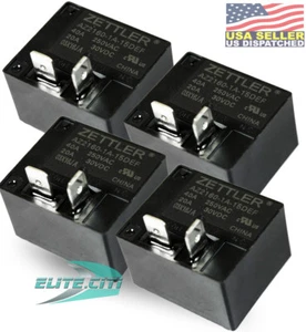 4x American Zettler AZ2160-1A-15DEF - AZ2160 Series - 30A Miniature Power Relay - Picture 1 of 6