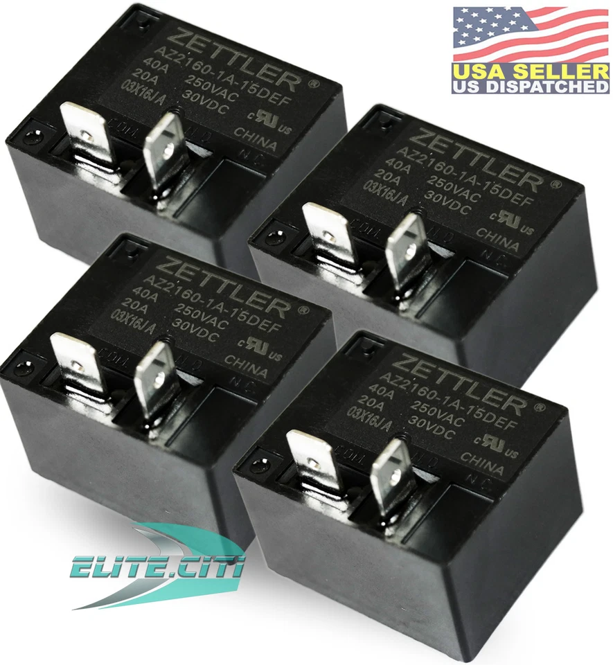 American Zettler Az2160-1a-15def Az2160 Series 30a Miniature Power Relay