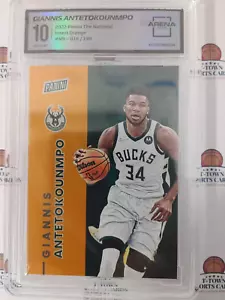 2022 Panini - The National Orange Giannis Anetokounmpo Orange 00/199 #N9 - Picture 1 of 4