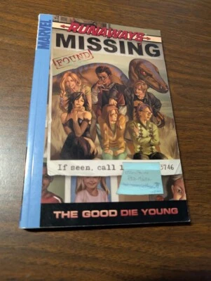 RUNAWAYS VOL.3 LIBRO ENCONTRADO FALTANTE MARVEL 2011  Foto 1 de 2