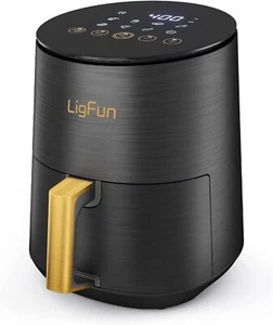 LigFun Air Fryer 4QT Glass Screen 8 Presets Hot Air Fryer AF3502 - Picture 1 of 1