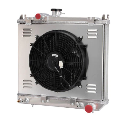 CU981 4Row Radiator Shroud Fan Relay Fit 1987-1999 Dodge Dakota 2.2L 2.5L 3.9L Foto 1 de 4