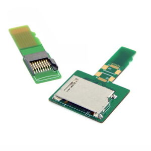 Cablecy  1Set SD TF Card Socket Female to Micro-SD TF Male Memory Card Adapter