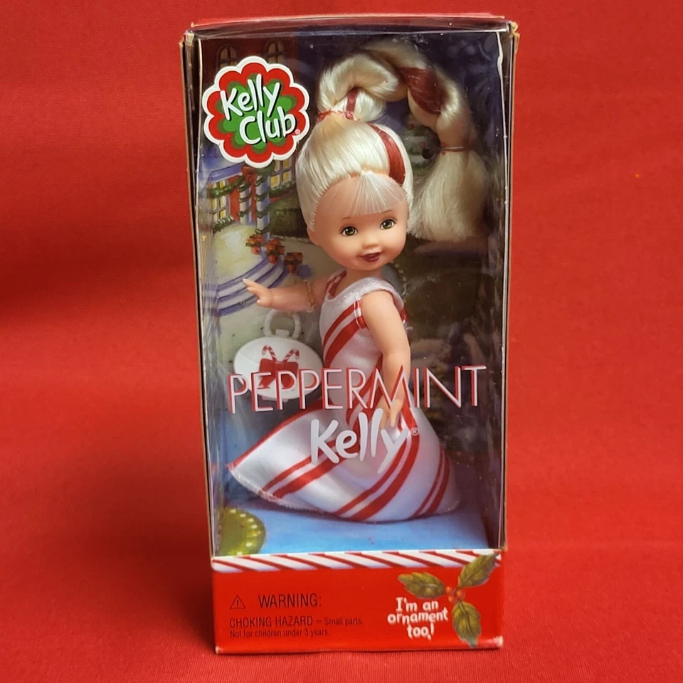 Mat0602b Mattel 2001 Kelly Club Caroling Lorena Doll Ornament