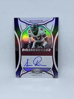 Simeon Rice 2022 Panini Certified Mirror Signatures 49/50 #MS-SR - Image 1 of 2