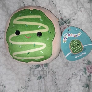 Peluche imbottito Squishmallow Daisuke La Ciambella Matcha NUOVO - Foto 1 di 3