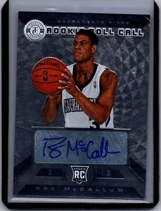 Firmas de llamada de novato totalmente certificadas Ray McCallum 2013-14 automático radiocontrol - Imagen 1 de 2