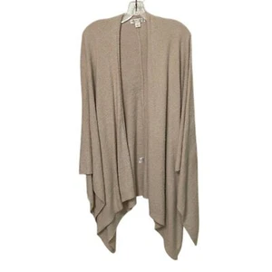 Barefoot Dreams Cozychic Lite Knit Cream Weekend Wrap Womens One Size Style 455 - Picture 1 of 8