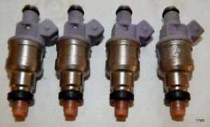 4 QTY Denso Fuel Injectors for 1993 1994 1995 Ford Taurus 3.2L V6 195500-2630