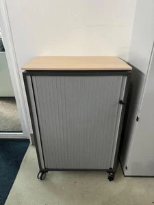 Steelcase - Caddy / Aktenschrank auf Rollen - Moby - Anthrazit/Ahorn - A705 - Bild 1 von 6