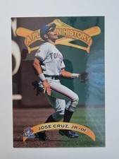 1998 Fleer Sports Illustrated Then & Now Jose Cruz Jr #54