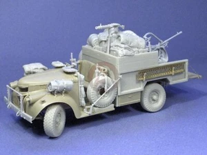 Conversión de portador de pistola Resicast 1/35 LRDG 30 cwt Breda 20 mm AA (Tamiya) 352346 - Imagen 1 de 1