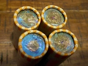 1 Roll of 40 Cir State/ATB Quarters 1999-2021 capped w/ a RAINBOW TONED QUARTER! - Picture 1 of 3