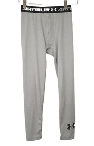 Under Armour Fitted Heatgear Base Layer Pants Youth Medium Gray 23x23 Upf 30+ - Picture 1 of 8
