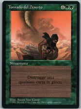 Desert Twister | MtG Magic FBB Revised 3rd (Foreign Black Border) | Italian | NM