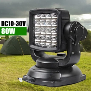 Proyector marino portátil 360° foco LED inalámbrico para barco y camiones remoto - Imagen 1 de 9