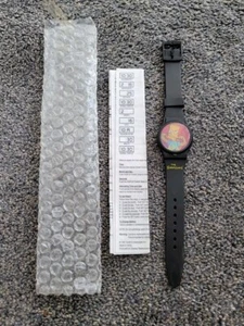 Vintage The Simpsons 1997 Subway Bart Simpson Hologram Digital Watch Never Worn - Picture 1 of 5