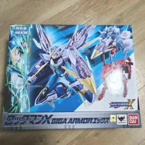 Bandai Chogokin Rock Man Mega Man Action Figure GIGA ARMOR X with Rush Jagd JP - Picture 1 of 6