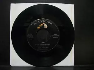 ELVIS PRESLEY Fame and Fortune/Stuck on You 45 record RCA 47-7740 - Imagen 1 de 2