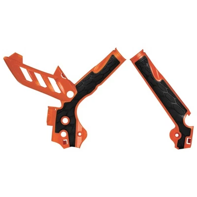 Protectores de cuadro Acerbis X-Grip naranja/negro para KTM 350 XCF-W 2012-2016 Foto 1 de 2