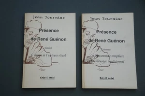 Freimaurerei Jean Tourniac Präsenz von René Guénon Studie 2 Bände komplett - Bild 1 von 9