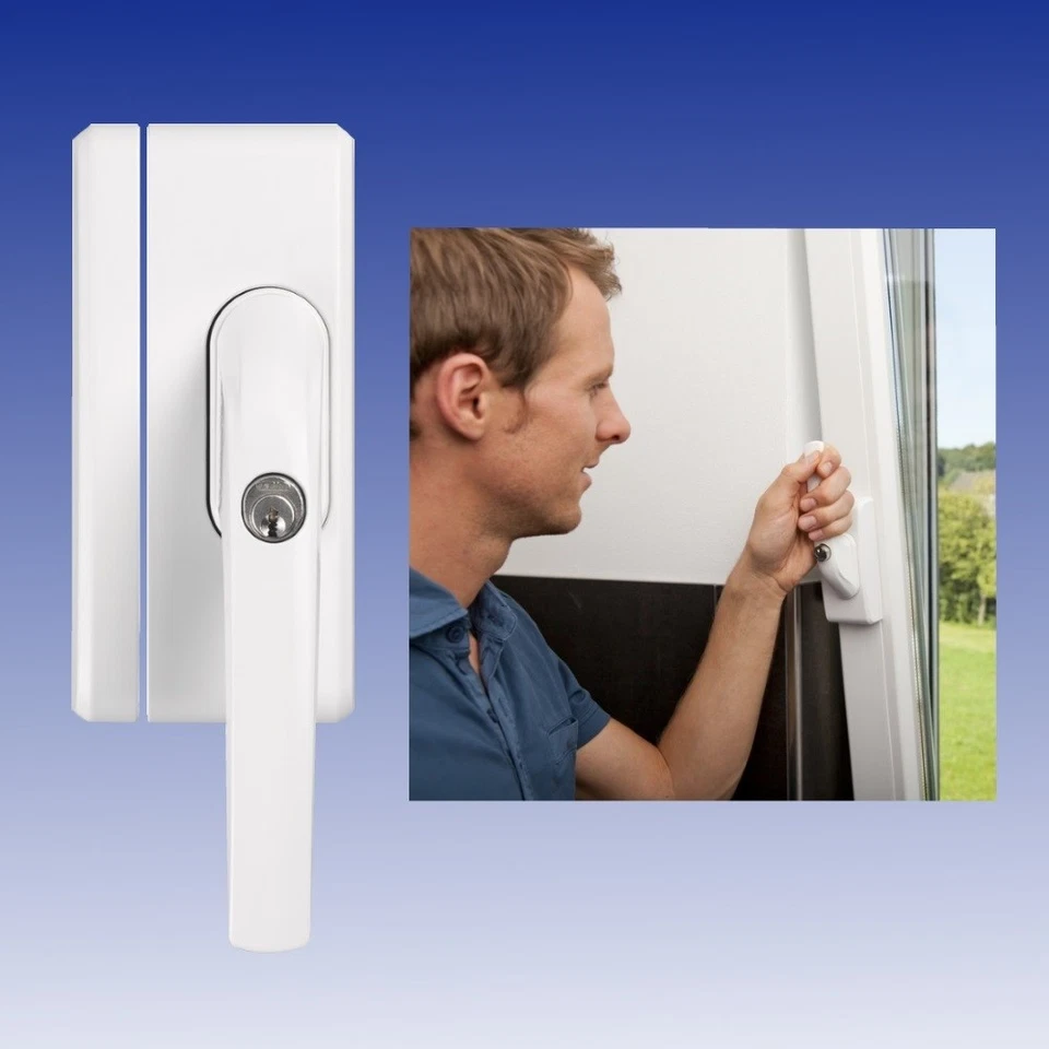 ABUS Fensterschloss FO 400 Weiss - Fenstersicherung -alo145