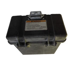 2012 Kawasaki Prairie 360 4x4 Rear Storage Tool Box w Light Compartment - Bild 1 von 9