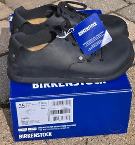 Birkenstock Montana Waxy Oiled Leather Black EU35 Normal - Bild 1 von 7