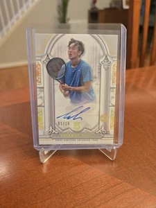 2024 Topps Royalty Tennis Coleman Wong RC Rookie Imperial Ink Gold Auto 01/10 - Bild 1 von 2