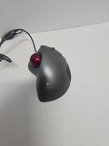 LOGITECH T-BB18 Trackman Wheel Marble Mouse USB 804360-1000  - Picture 1 of 8